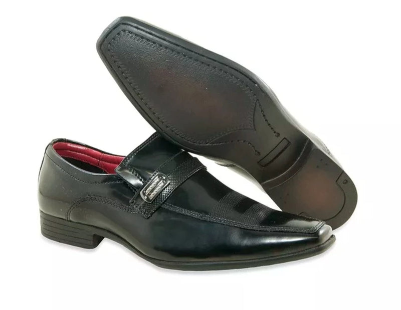 Sapato Social Verniz 21604 Preto - O Toque de Elegância Masculina