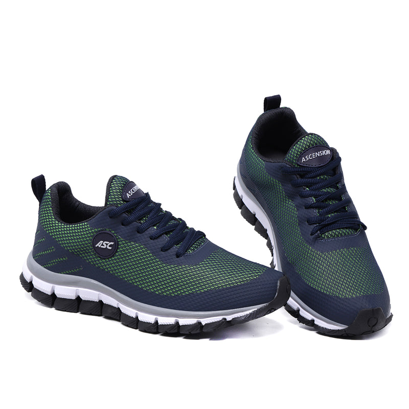 Tênis Masculino Lege Total Marinho e Verde - Conforto e Estilo Para Os Pés