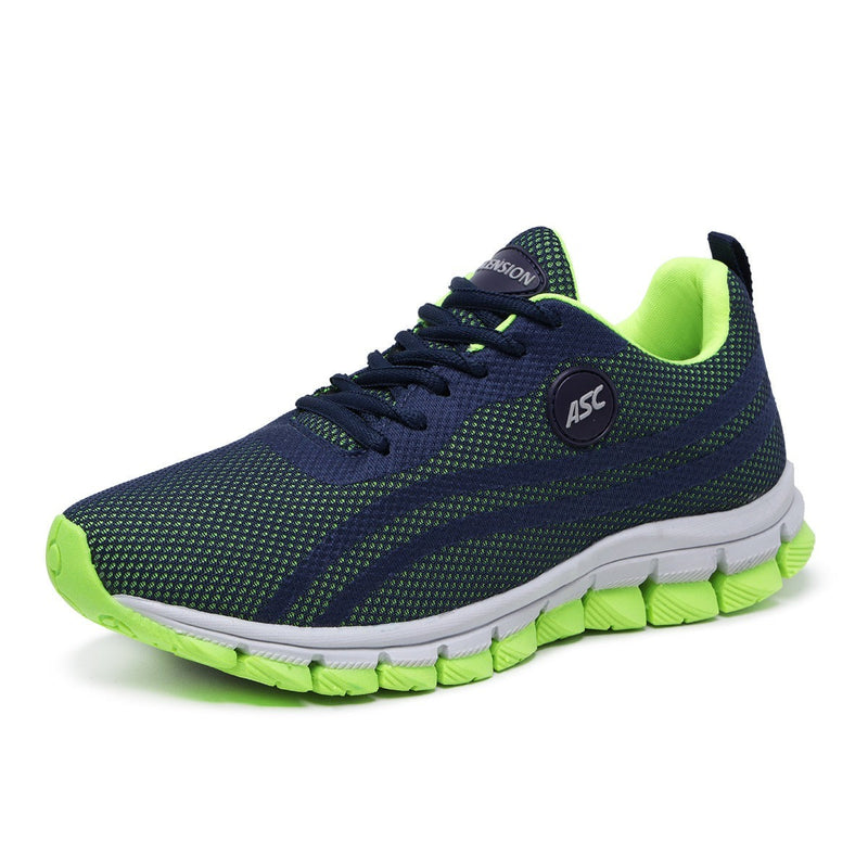 Tênis Feminino - Tênis Masculino Ghost 3 Preto e Verde Limão - Estilo e Conforto para Todos os Momentos