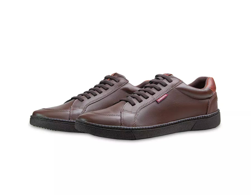 Kit 2 Tênis Masculino em Couro Bugatti B02 Café e Preto | Estilo e Conforto