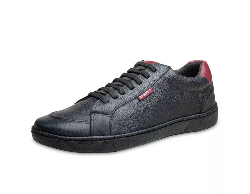 Kit 2 Tênis Masculino em Couro Bugatti B02 Café e Preto | Estilo e Conforto