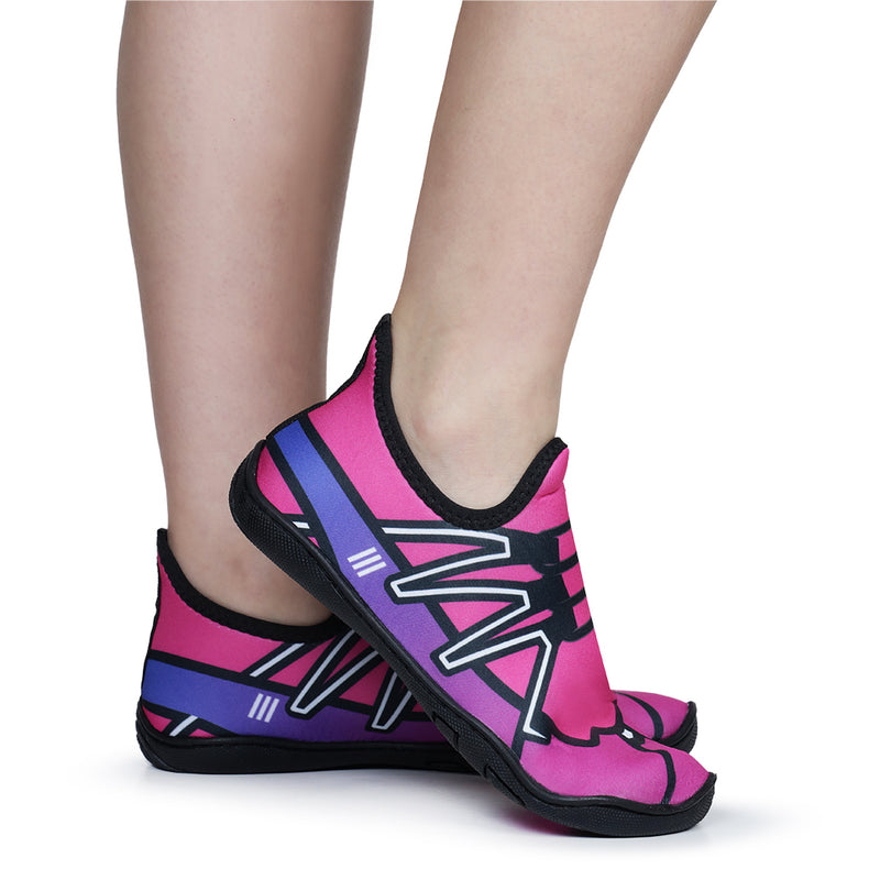 Sapatilha Feminina - Pink e Roxo - Diversão e Segurança em Qualquer Ambiente