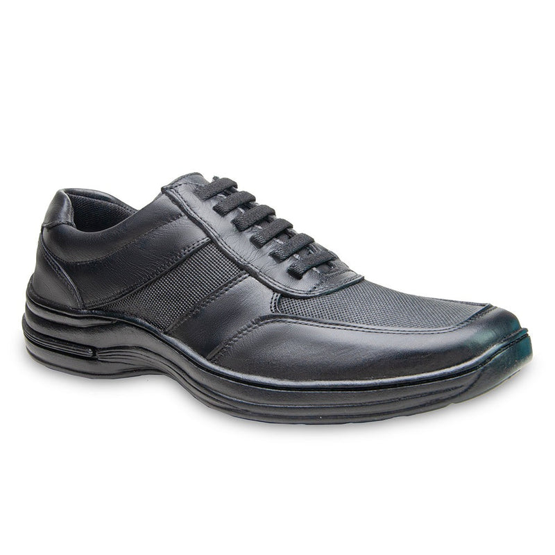 Kit 2 Sapato Social Couro Ultra Conforto Z01 Preto e Café | Elegância e Conforto Unificados