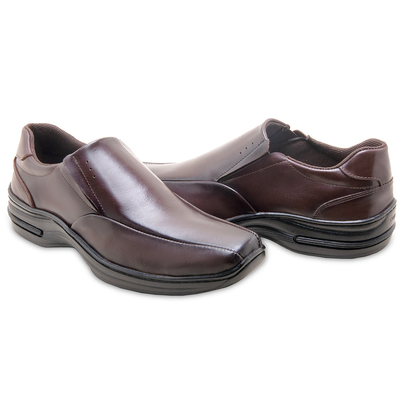 Kit 2 Pares Sapato Social Em Couro Ultra Conforto Z02 | Elegância e Conforto Além dos Limites