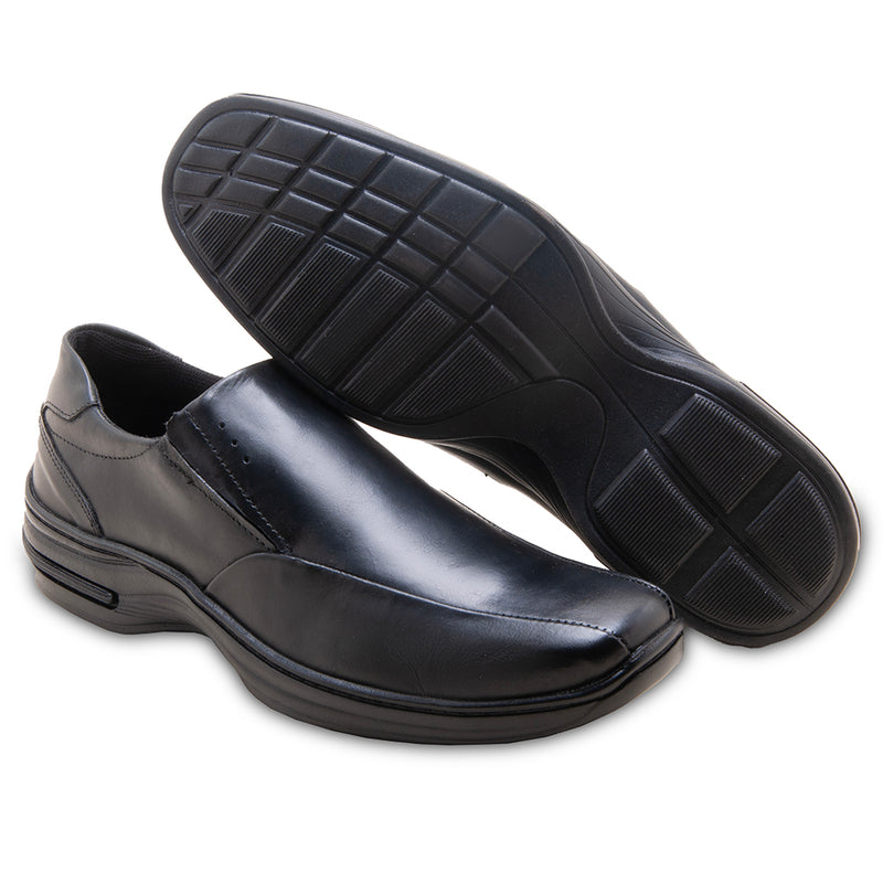 Kit 2 Pares Sapato Social Em Couro Ultra Conforto Z02 | Elegância e Conforto Além dos Limites