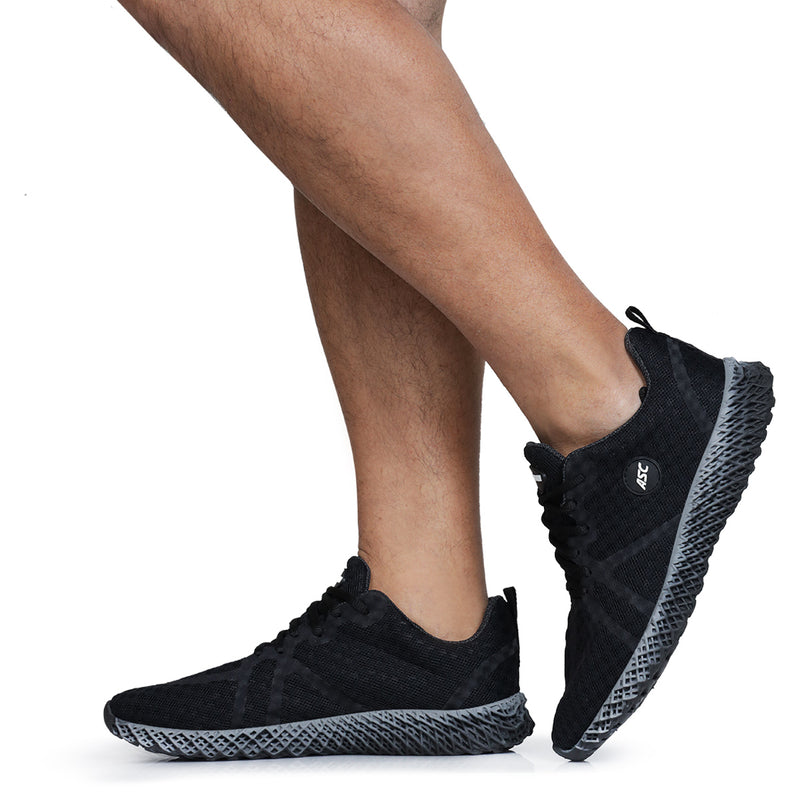 Tênis Feminino - Tênis Masculino  Ghost 3 Preto e Cinza - Estilo e Conforto para Todos os Momentos