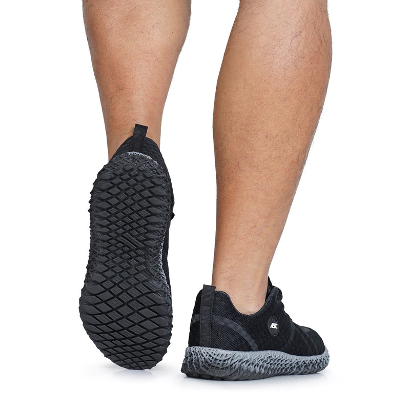 Tênis Feminino - Tênis Masculino  Ghost 3 Preto e Cinza - Estilo e Conforto para Todos os Momentos