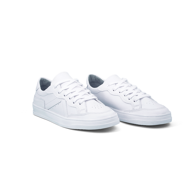 Tênis Feminino Branco Casual Confortável Estiloso