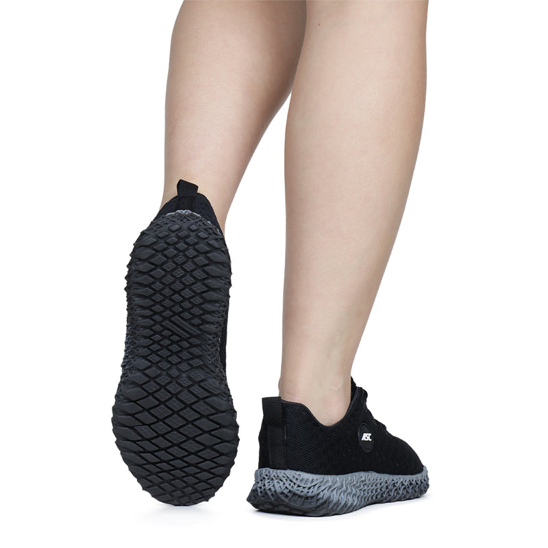 Tênis Feminino - Tênis Masculino Ghost 2 Preto /  Cinza  - Estilo e Conforto para Todos os Momentos