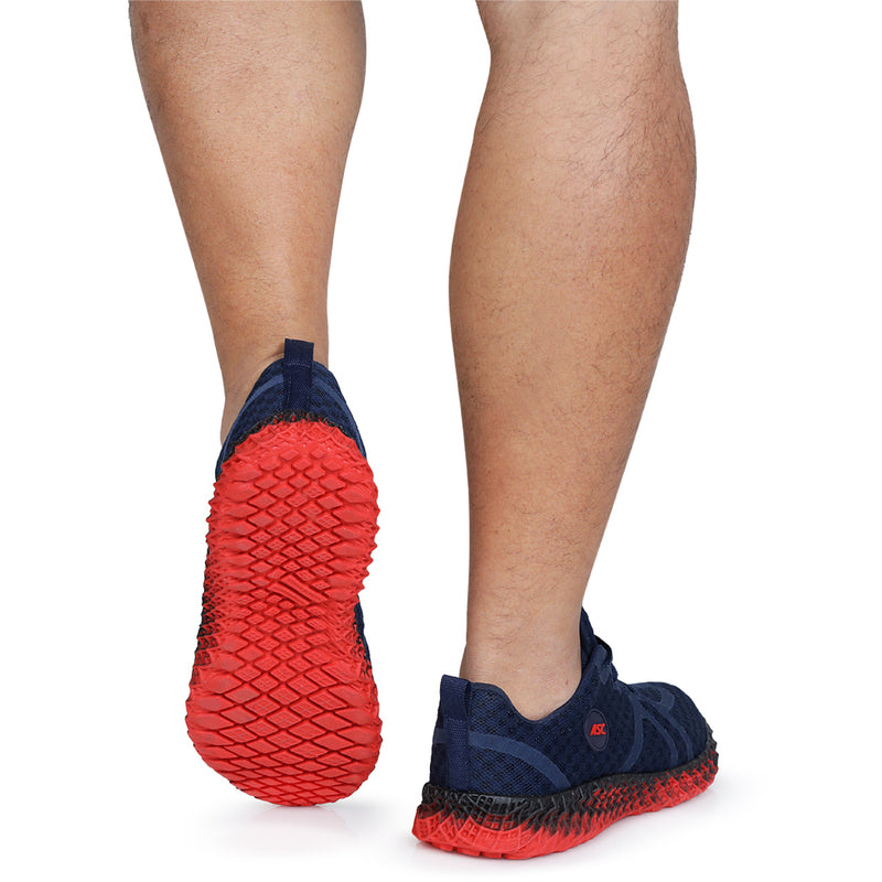 Tênis Feminino - Tênis Masculino Ghost 2 Marinho e Vermelho - Estilo e Conforto para Todos os Momentos