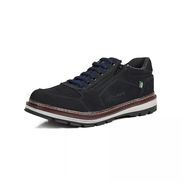 Tênis Adventure Survivor Bell-Boots em Couro  850  cinza