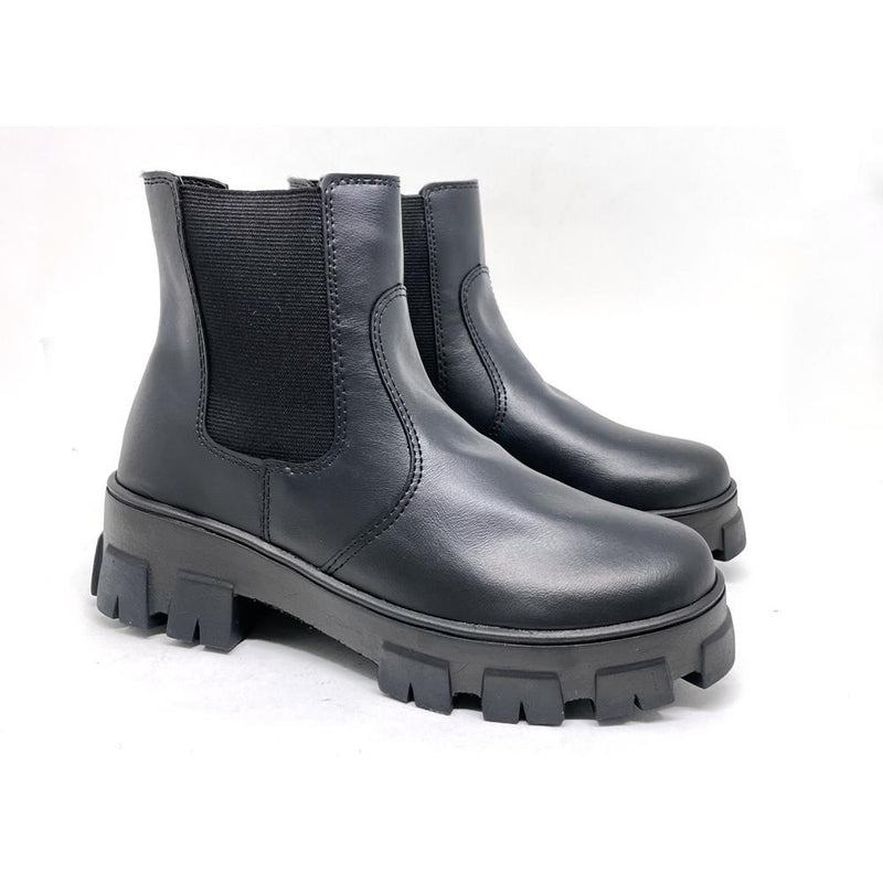 Bota Chelsea Feminina Lisa Preta