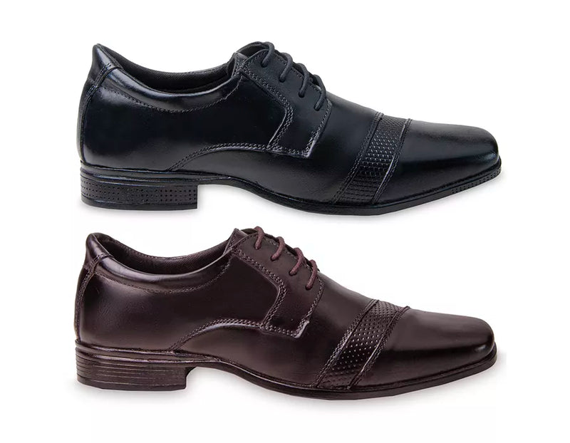 Kit 2 Sapatos Sociais em Couro 150 - Elegância em Dobro para Ocasiões Especiais