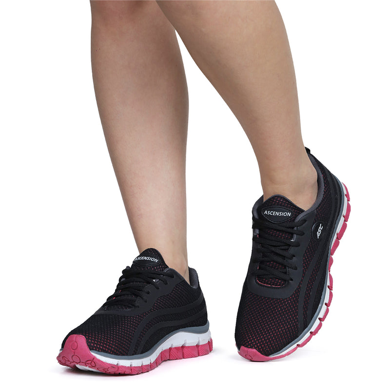 Tênis Feminino Lege 21 Preto e Rosa: O Parceiro Versátil para Atividades Diárias