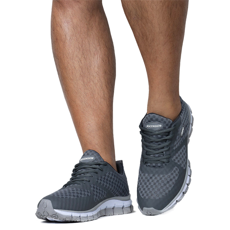 Tênis Masculino Lege Front Cinza Chumbo: O Parceiro Versátil para Atividades em Grande Estilo
