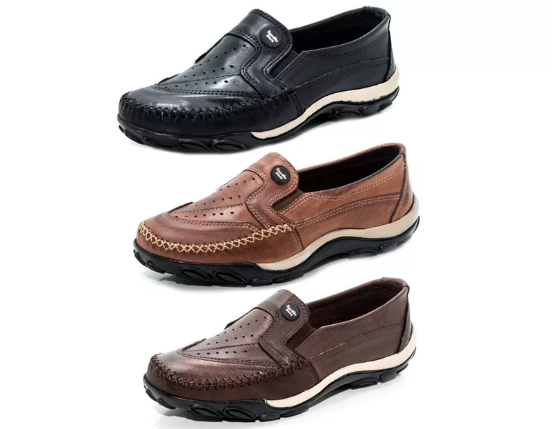 Kit 3 Sapatilha Mocassim | Artesanalmente em Couro Legítimo | Conforto e Estilo