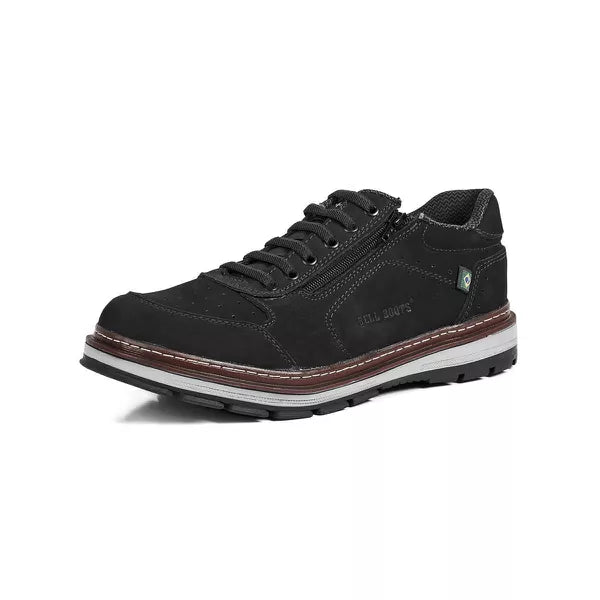 Tênis Adventure Survivor Bell-Boots em Couro  850  cinza